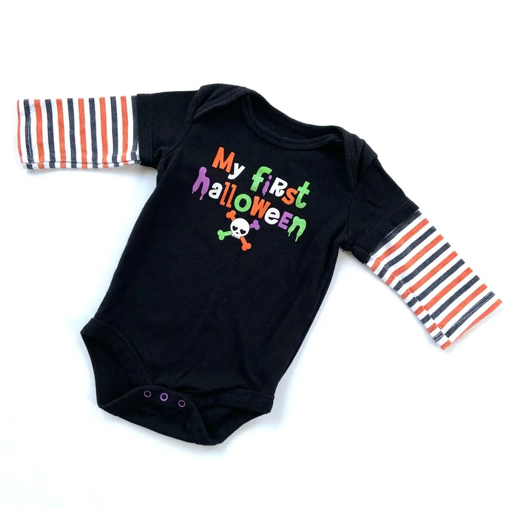 Old Navy/Cat & Jack Infant Halloween Set, Size 3-6M Bodysuits, 6-9M Bottoms